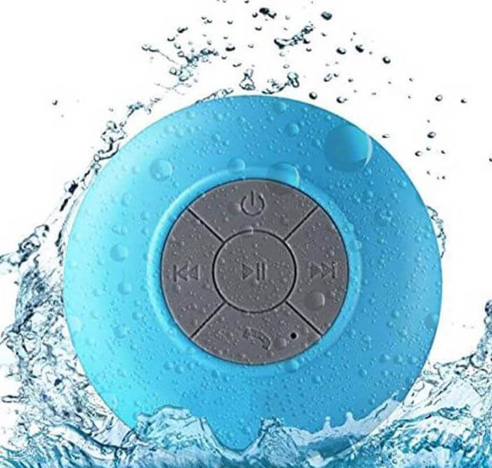 Bluetooth-speaker---Blue